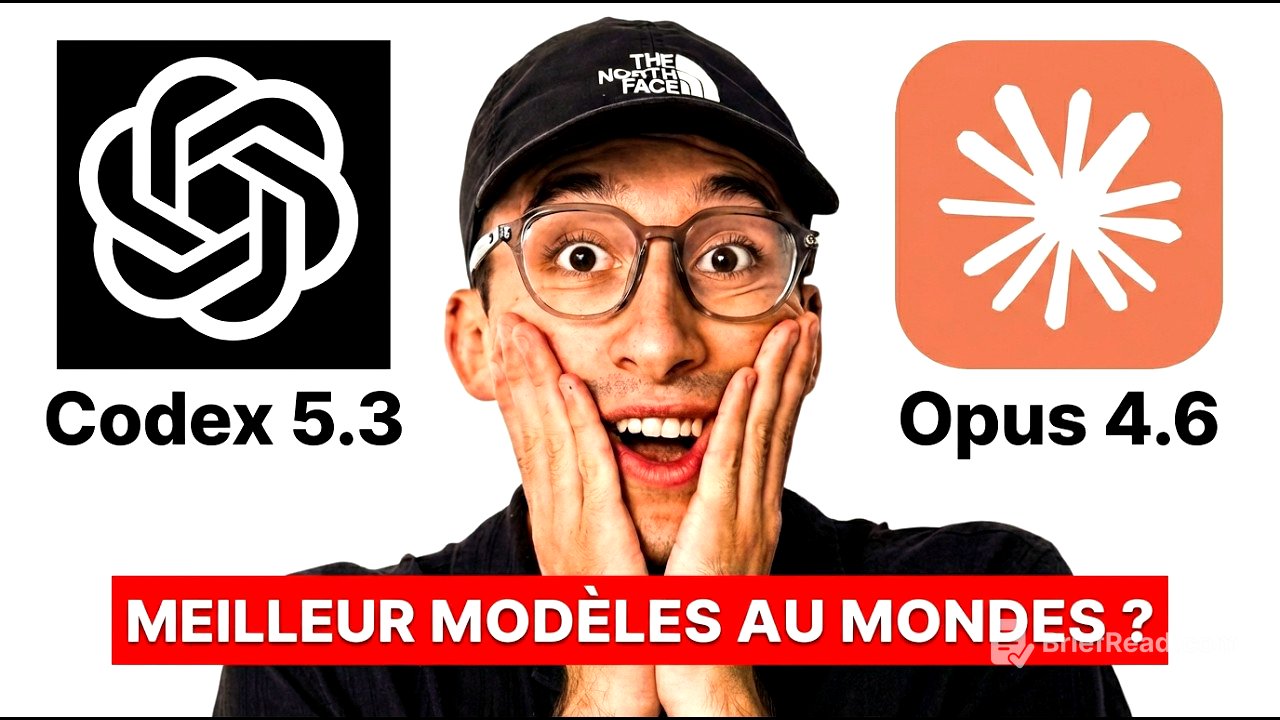 J'ai testé Opus 4.6 et Codex 5.3... Le résultat m'a CHOQUÉ