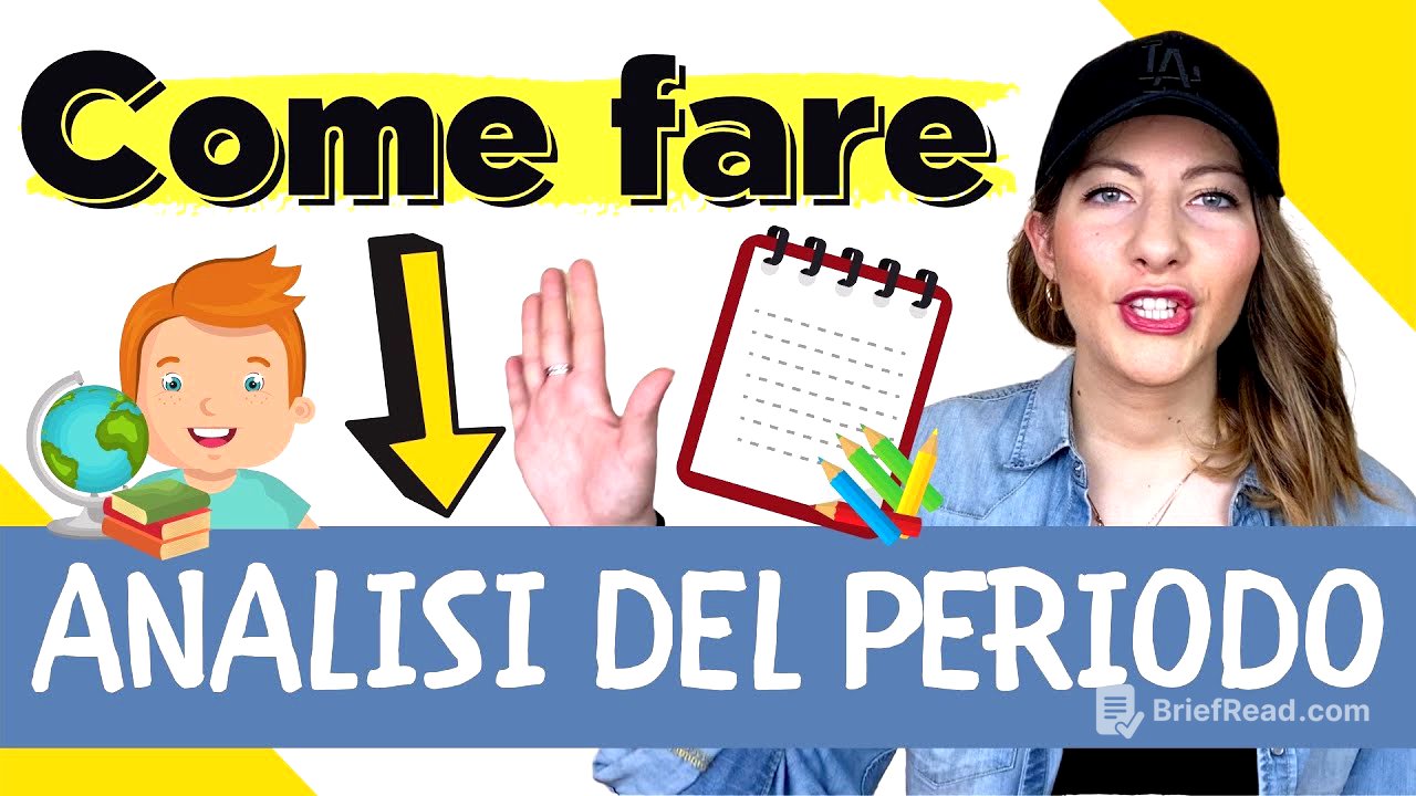 ANALISI del PERIODO in italiano: come individuare una frase Principale, Coordinata e Subordinata 🇮🇹