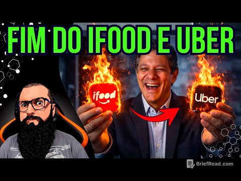 Governo quer virar SÓCIO do Uber, iFood e 99?!! Vai Ficar Mais Caro