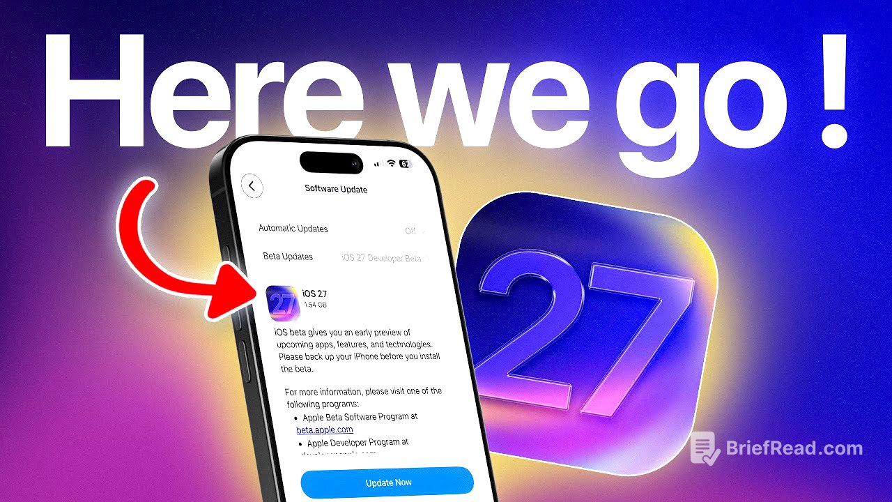 iOS 27 - Apple FINALLY Giving Users What They Want!