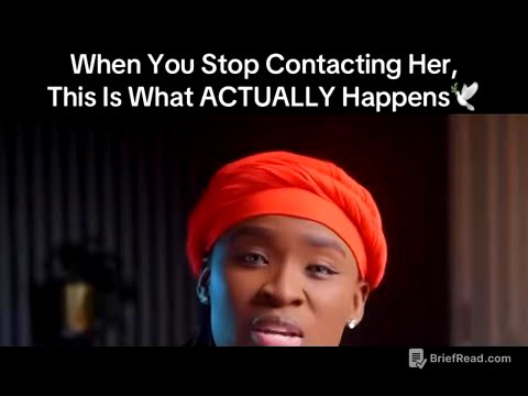 When You Stop Contacting her, This is What Actually Happens