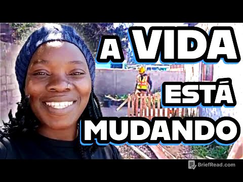 👉 Dia de Mudanças: Cerca, Janelas NOVAS e mais conquistas 🏡✨ | @IsauraLinomz @AlbinoDanielMoz
