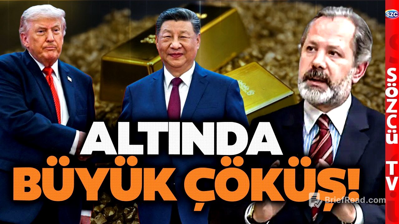Petrol Uçtu Altın Çakıldı! Trump Şi Cinping Toplantısı Piyasaları Sarstı! İslam Memiş Uyardı