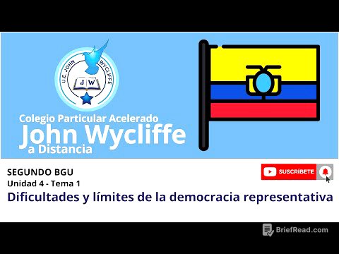Dificultades y límites de la democracia representativa