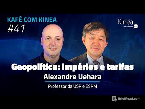 Geopolítica: impérios e tarifas | Kafé com Kinea #41
