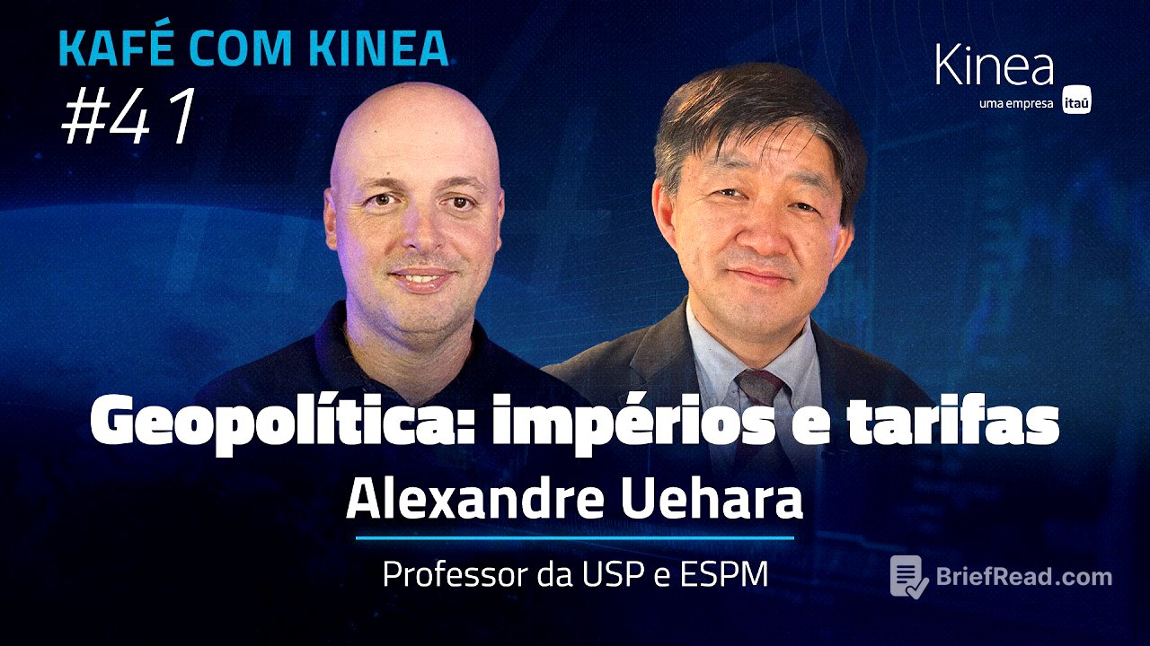 Geopolítica: impérios e tarifas | Kafé com Kinea #41