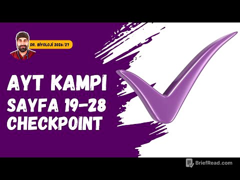 Endokrin Sistem Checkpoint | Dr. Biyoloji | Dönem 2026 - 2027