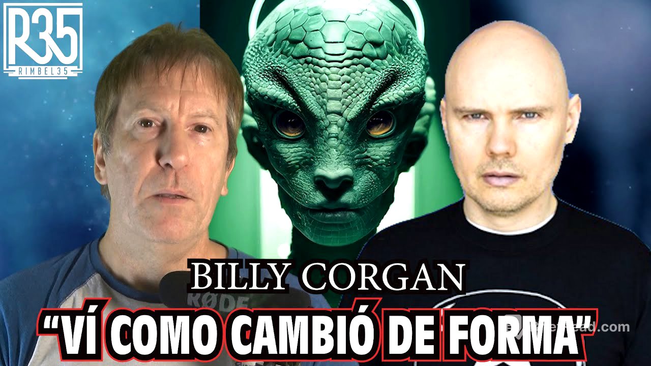 BRUTAL LO QUE VIÓ BILLY CORGAN: "EL LAGARTO ME CONFESÓ LO QUE HARÁN CON LOS HUMANOS"
