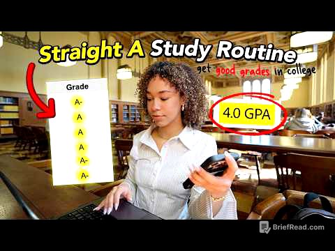 How to get GOOD GRADES in COLLEGE ✅ straight A student study routine + organization tips