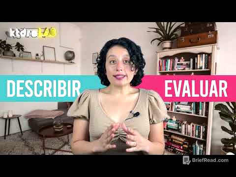 Describir y evaluar: dos cosas diferentes