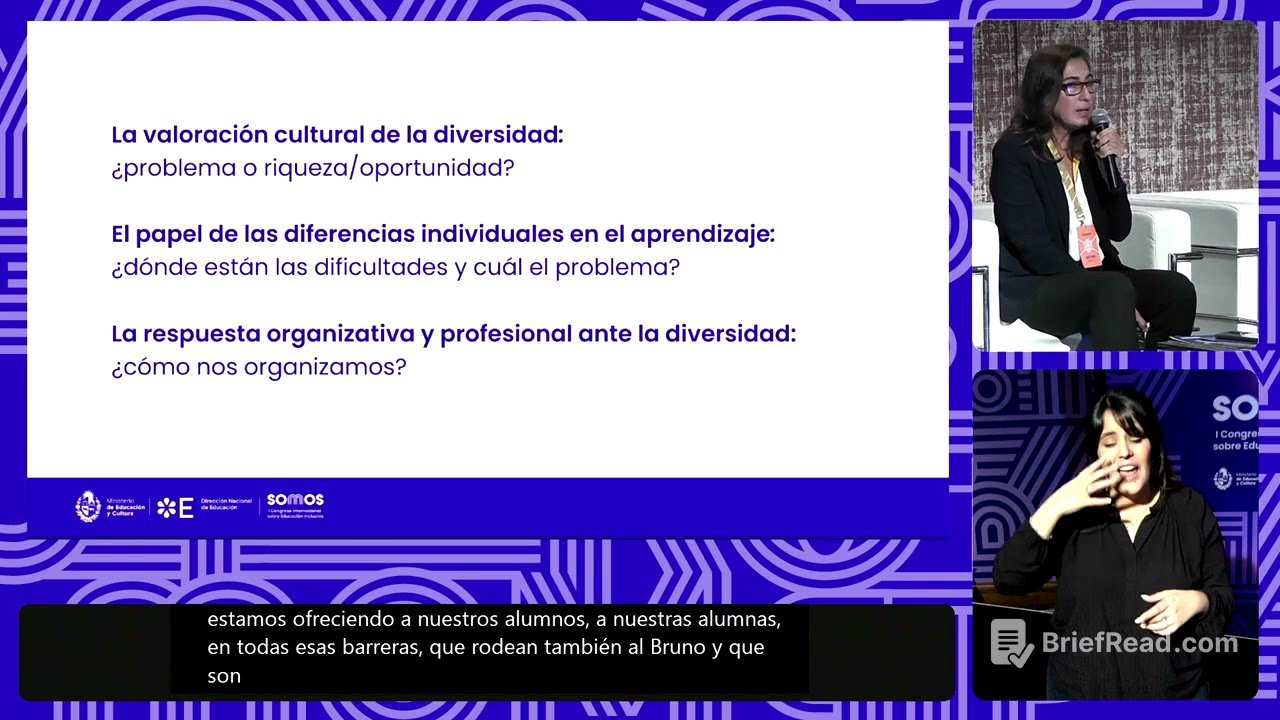 SOMOS Día 1: Construir centros educativos inclusivos: derribar barreras en la educación