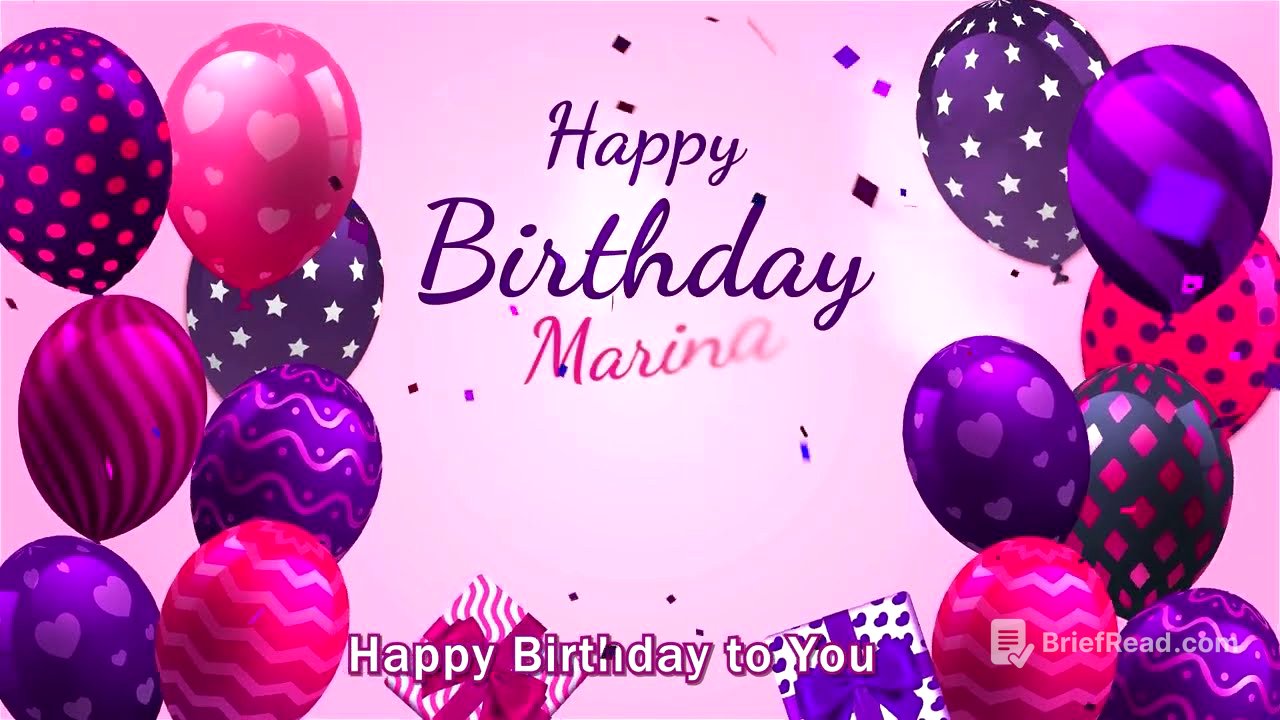 Happy Birthday Marina | Marina Happy Birthday Song