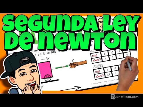 😎 La SEGUNDA LEY de NEWTON | Explicación, Fórmulas y Ejercicios