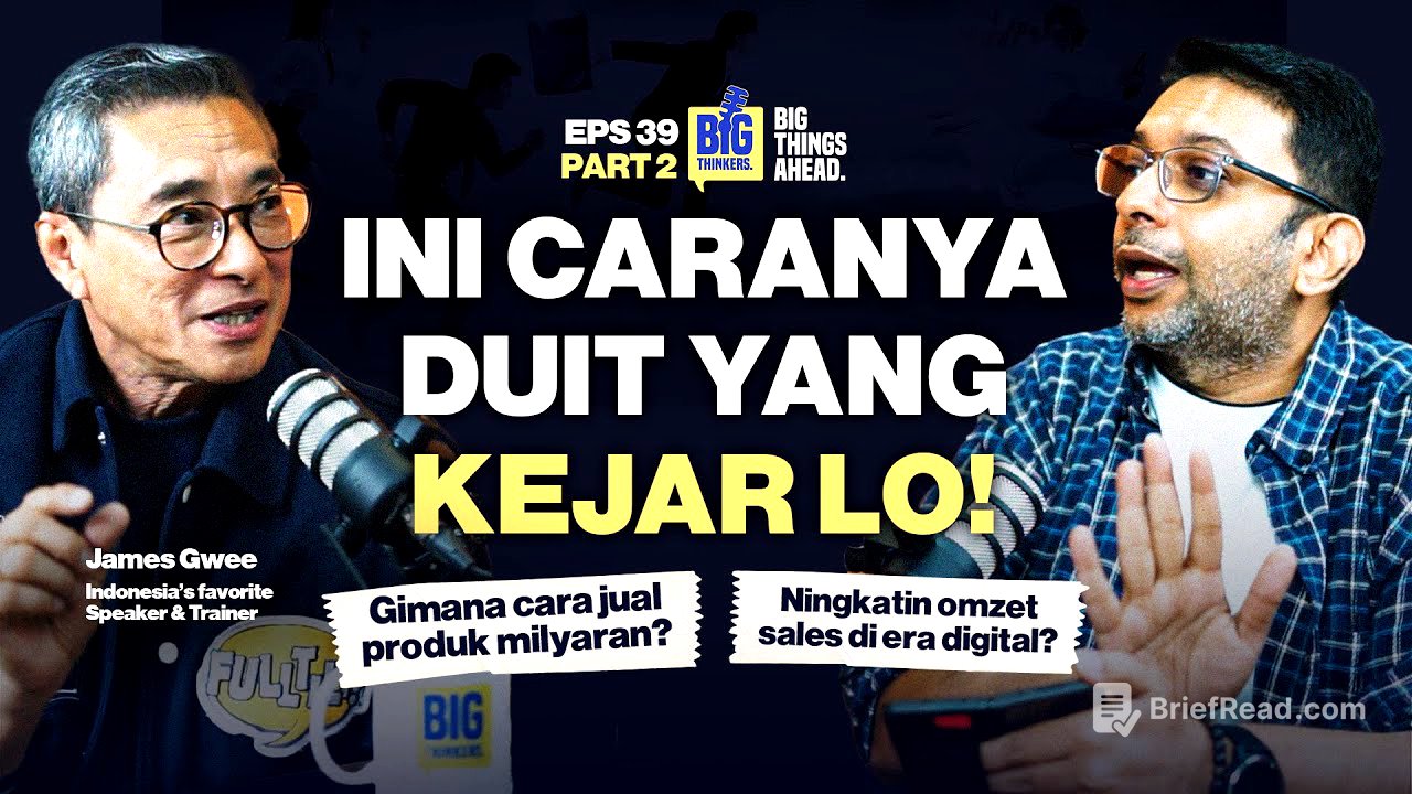 💰 JANGAN NONTON KALAU NGAK MAU OMZET LO MELEDAK -  JAMES GWEE #EP39 #P2