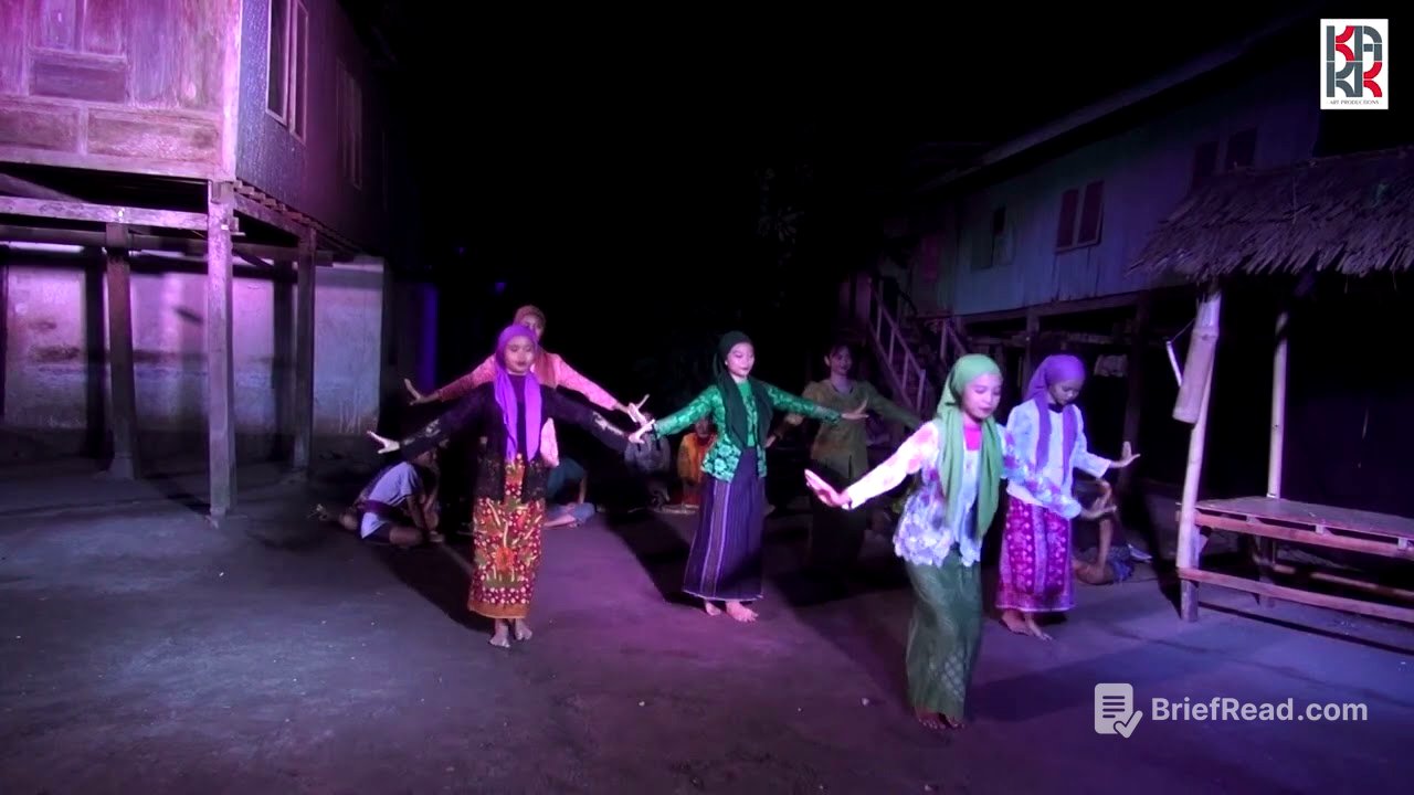 Bangngi Tangarak Rumah Panggung Salaka  Pertunjukan Teater. #kebudayaanindonesia #senibudaya