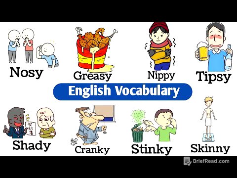 Vocabulary : informal Adjectives  || English Vocabulary and words ||