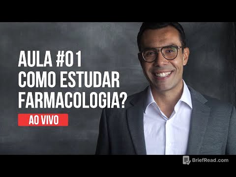 Aula #01 - Como estudar farmacologia?