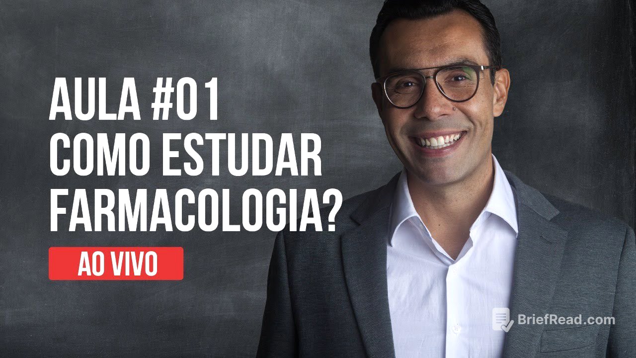 Aula #01 - Como estudar farmacologia?