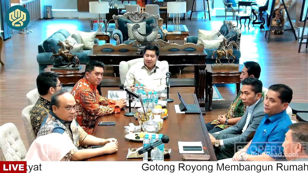 Pertemuan dengan Rektor UI dan World Bank