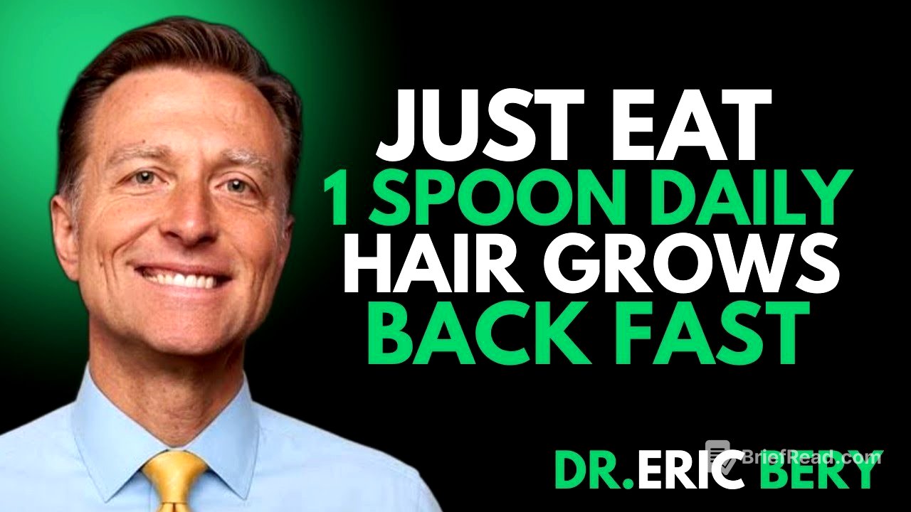 Seniors Over 50: Eat 1 Spoon of THIS Before Bed to Regrow Hair Naturally Dr Eric Bery