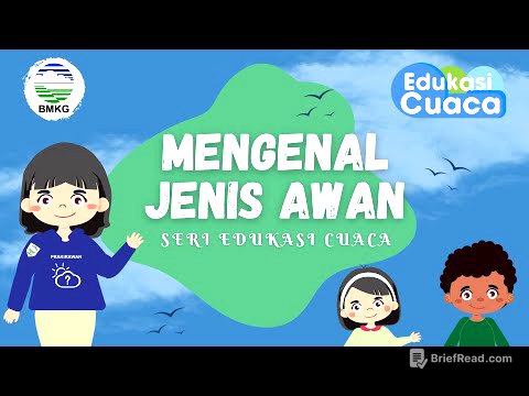 Edukasi Cuaca , ada yang tau apa itu awan?