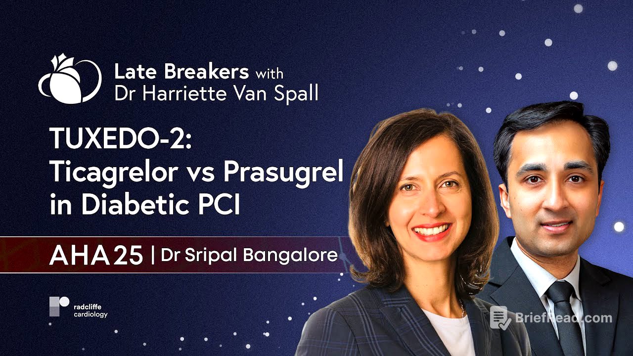 AHA 25 Late-breaking Discussion: Comparison from the TUXEDO-2 Trial