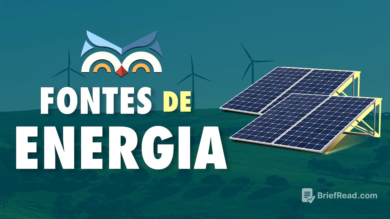 Fontes de Energia - Toda Matéria