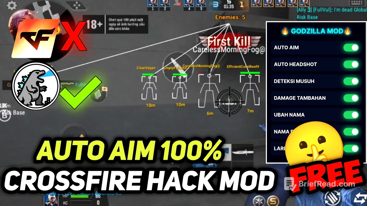 GRATIS ‼️ AUTO AIM 100% | CROSSFIRE LEGENDS MOD UPDATE TERBARU🔥