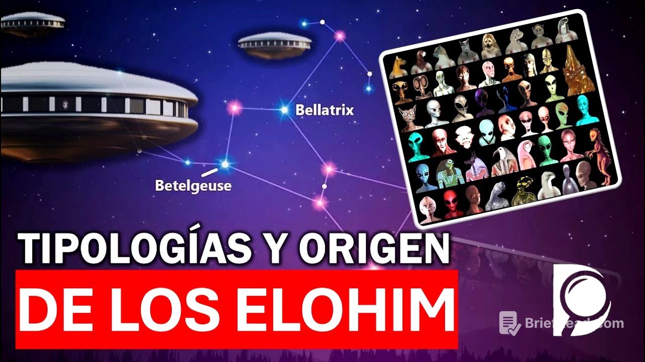 TIPOLOGÍAS y ORIGEN de los ELOHIM