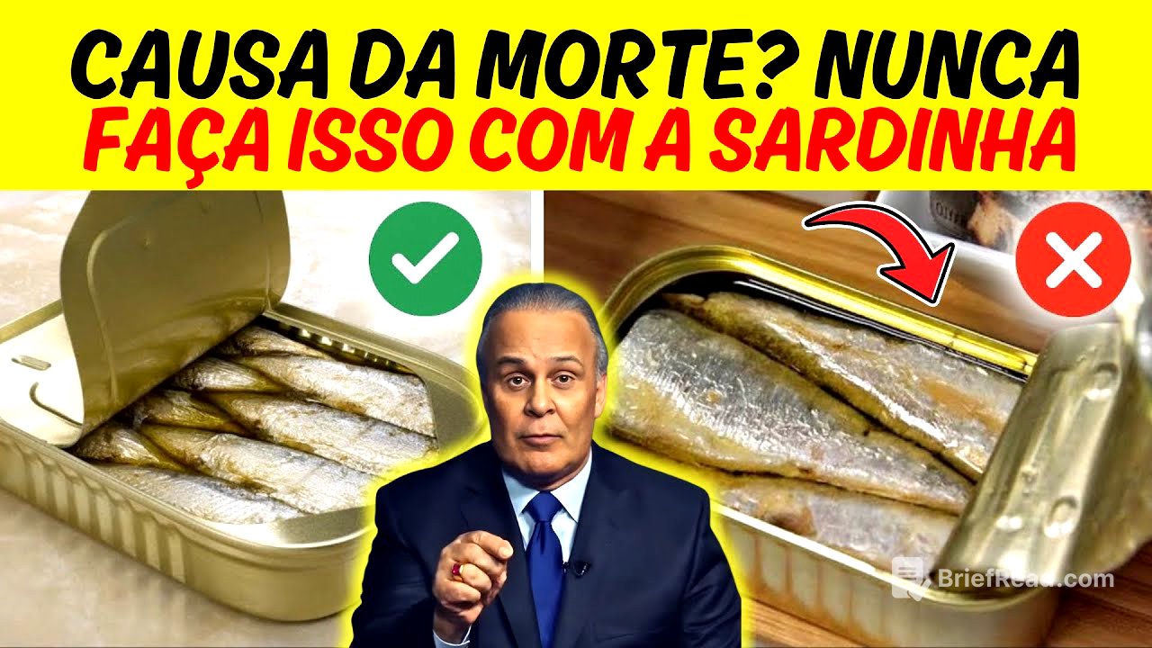 DR. LAIR ALERTA: Apenas 2% Sabem ISSO! Os Erros CHOCANTES que O IDOSO Comete ao Comer Sardinhas