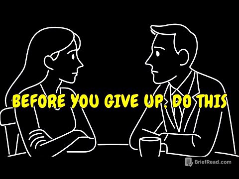 Before You Give Up on Her, Do This