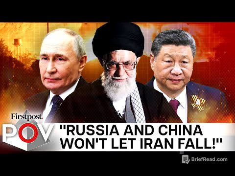 Russia and China Will Not Let Iran Fall, Back Tehran After US Strikes, Warns Expert | N18G