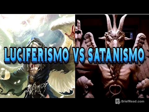 DIFERENCIAS ENTRE LUCIFERISMO VS SATANISMO - NO ES LO MISMO