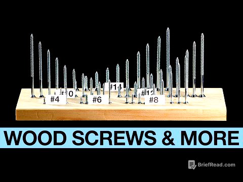 Wood Screw Sizes Explained - A Beginners Guide