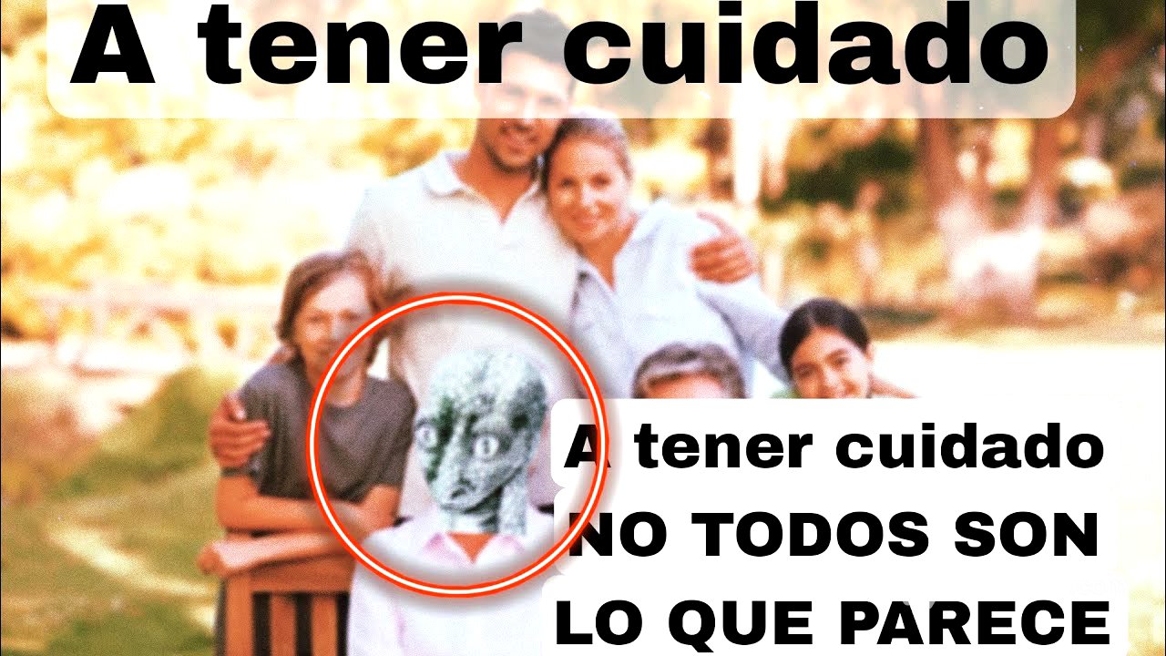 No todas las personas SON LO QUE PARECEN||seres que se camuflan ENTRE HUMANOS