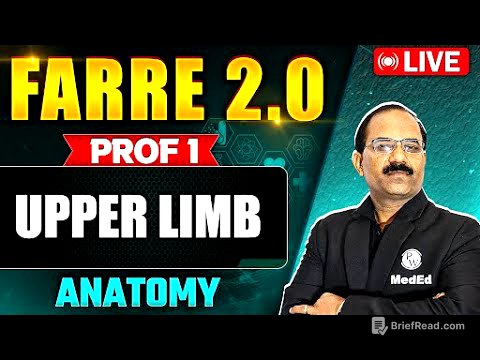 Upper Limb |  Anatomy | FARRE 2.0 | MBBS Prof 1 | Dr. Pradeep