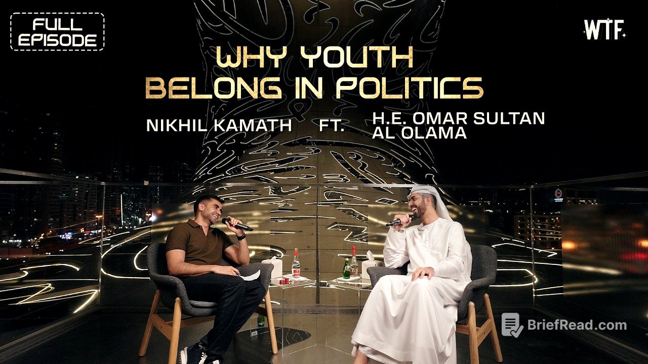 The Case for Youth in Politics | HE Omar Sultan Al Olama (One of the World's Youngest Ministers)