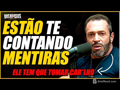 SARDINHA SE EXALTA AO FALAR SOBRE REPOSIÇÃO DE TESTOSTERONA