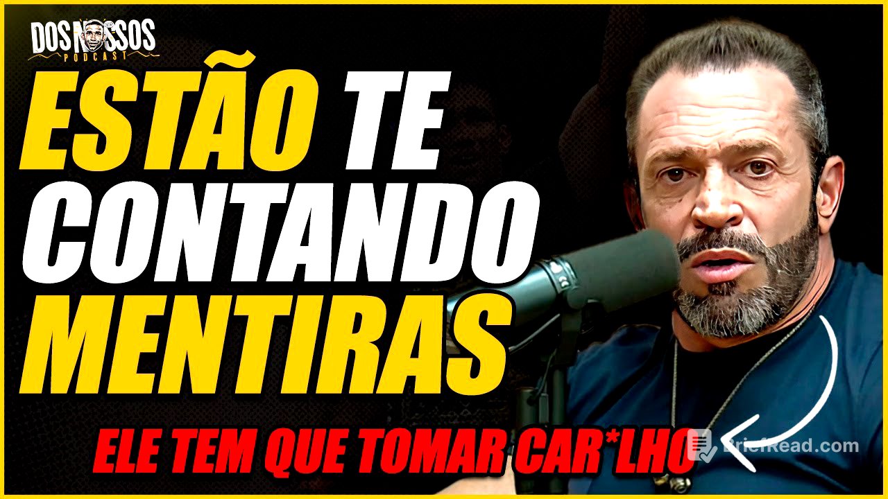 SARDINHA SE EXALTA AO FALAR SOBRE REPOSIÇÃO DE TESTOSTERONA