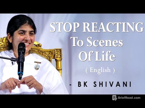 STOP REACTING to Scenes of Life: Part 1: BK Shivani at Silicon Valley, California: English