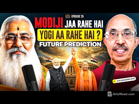 MODI JI JAA RAHE HAI -YOGI AA RAHE HAI ?FUTURE PREDICTION FT. PVR Narasimha Rao|The Monk Talks Ep-29