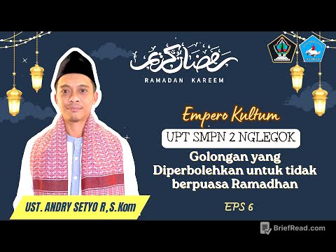 [EmperoKultum Eps. 6] Bersama Ustadz Andri Setyo R., S.Kom - Golongan yang Diperbolehkan tidak Puasa