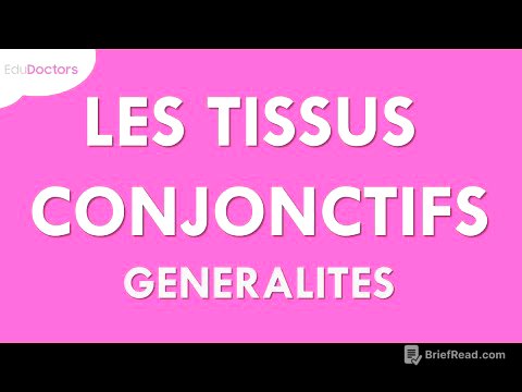 Les tissus conjonctifs : généralités - Histologie