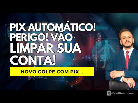 NOVOS GOLPE com PIX AUTOMATICO! PERIGO! Limpam sua CONTA...