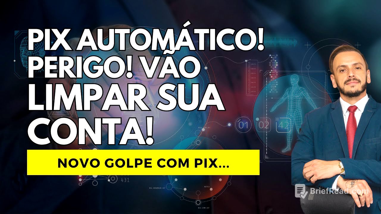 NOVOS GOLPE com PIX AUTOMATICO! PERIGO! Limpam sua CONTA...