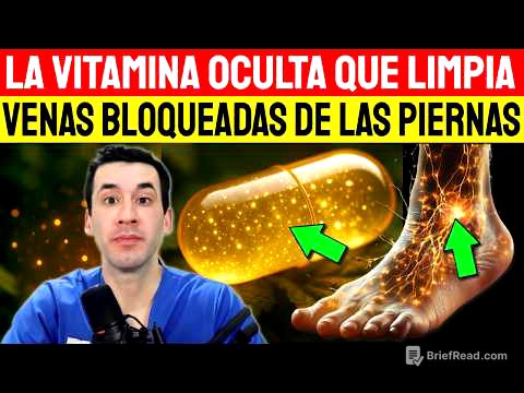 Conoce la VITAMINA que DISUELVE los COÁGULOS en tus PIERNAS