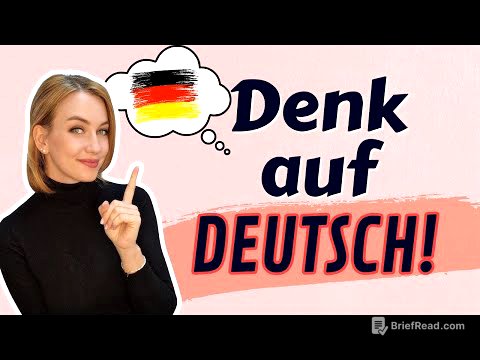 Hör auf, alles zu übersetzen! So schaffst du es, direkt auf Deutsch zu denken!