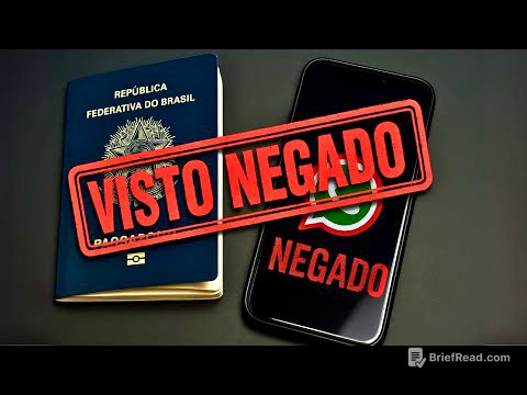 🚨 SEU CELULAR pode CANCELAR seu VISTO dos EUA!