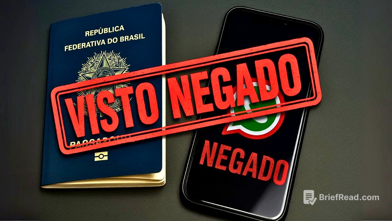 🚨 SEU CELULAR pode CANCELAR seu VISTO dos EUA!