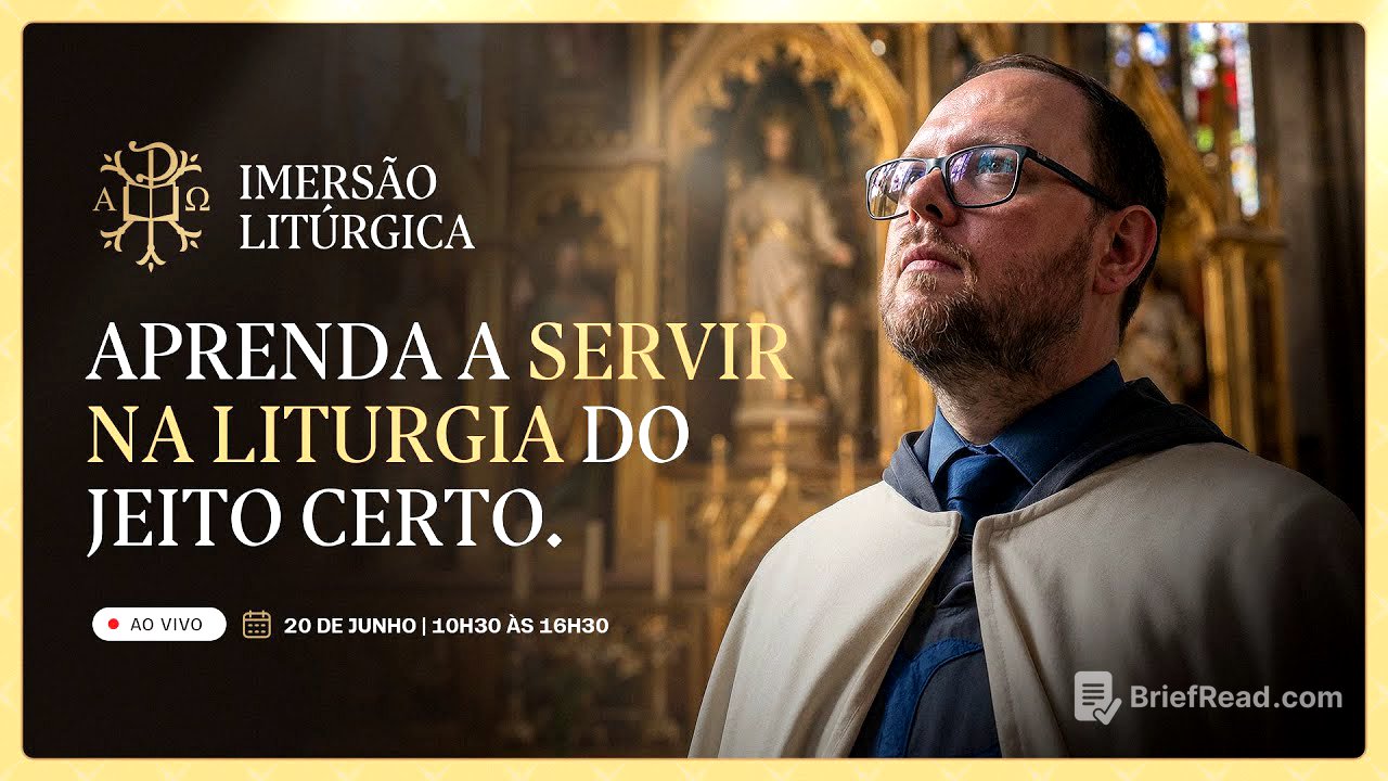 Imersão Litúrgica | 20/06 (10h30 - 16h30)